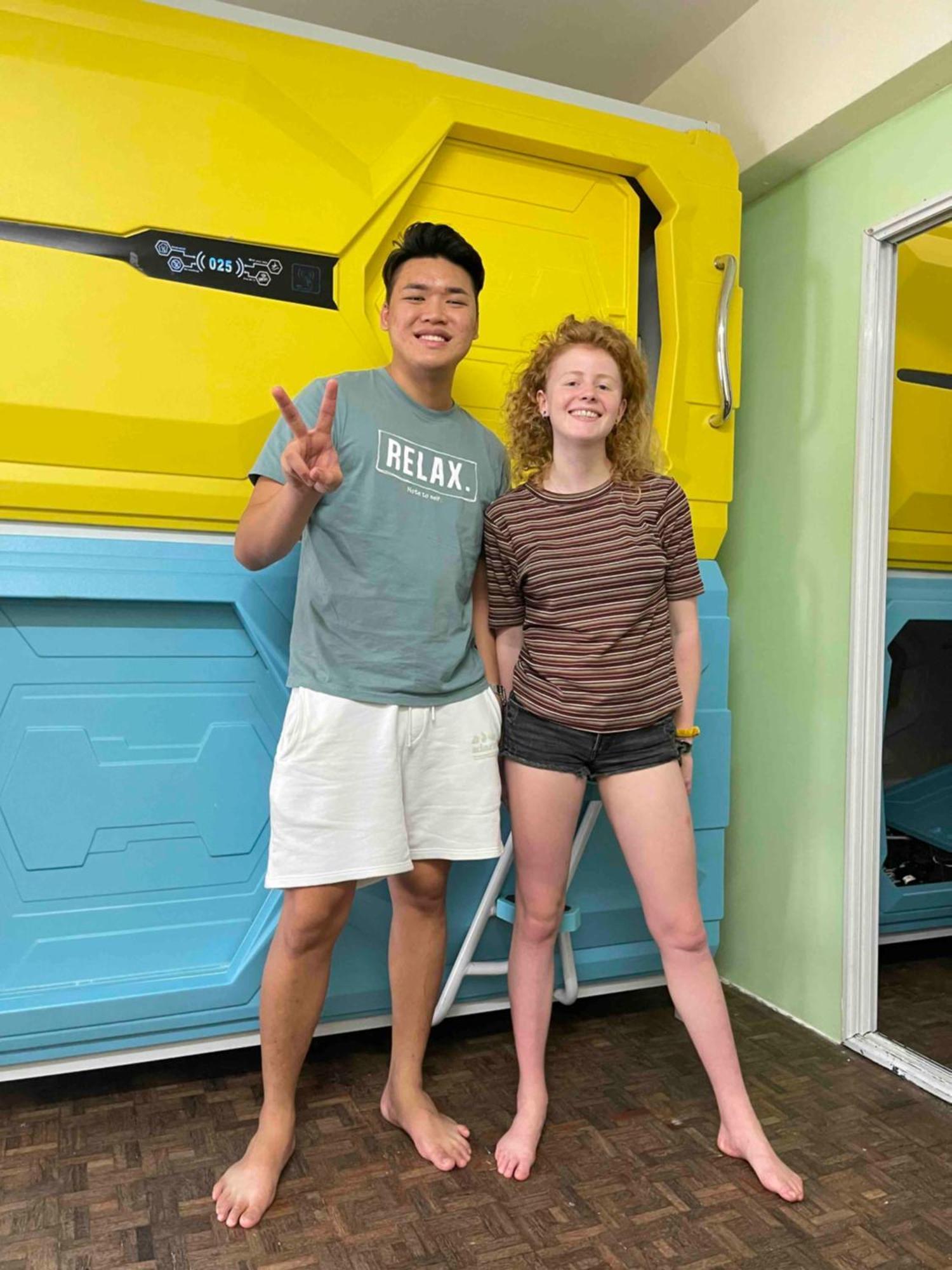 Pelangi Capsule Hostel Johor Bahru Esterno foto